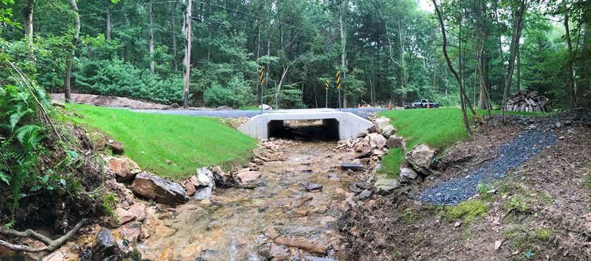 After construction image of Beetem Hollow Box Culvert