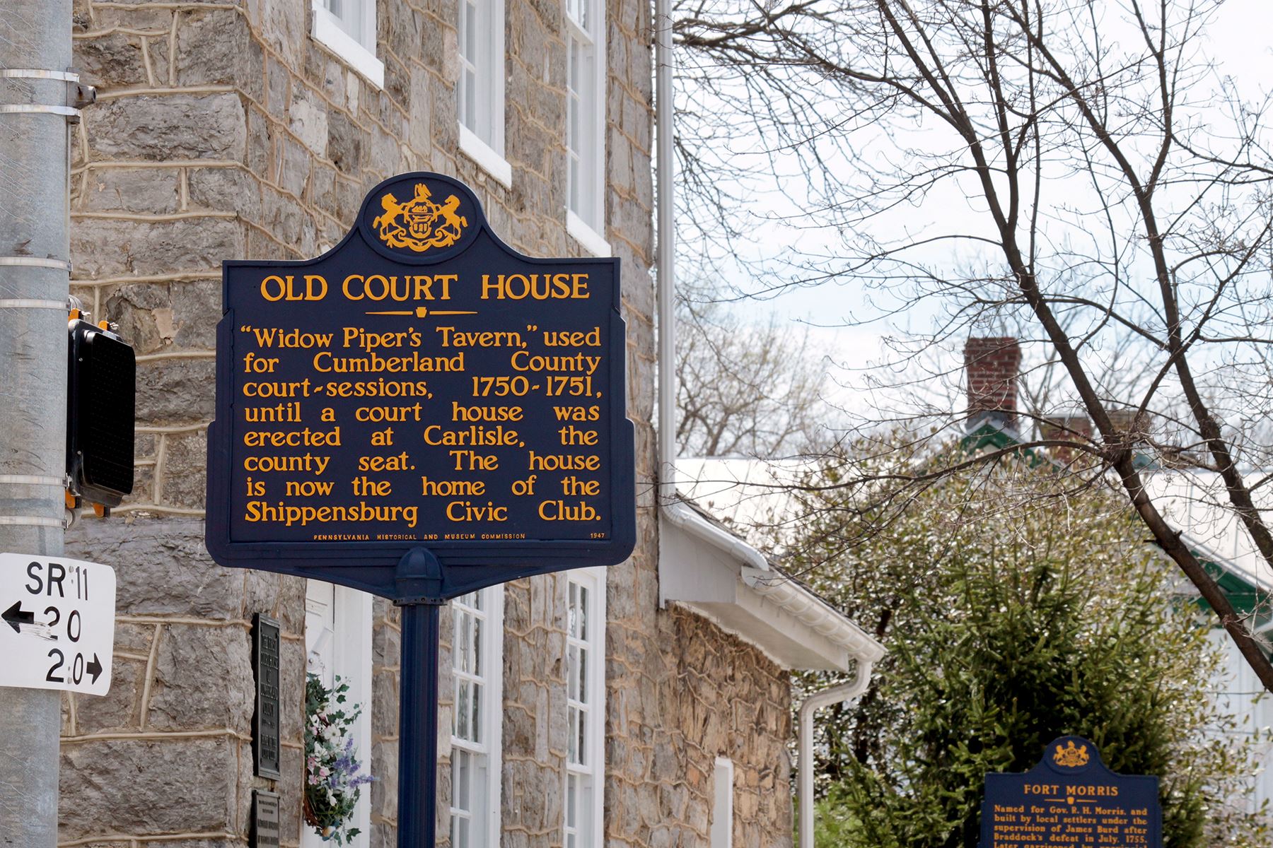 Widow Piper's Tavern in Shippensburg was the original courthouse