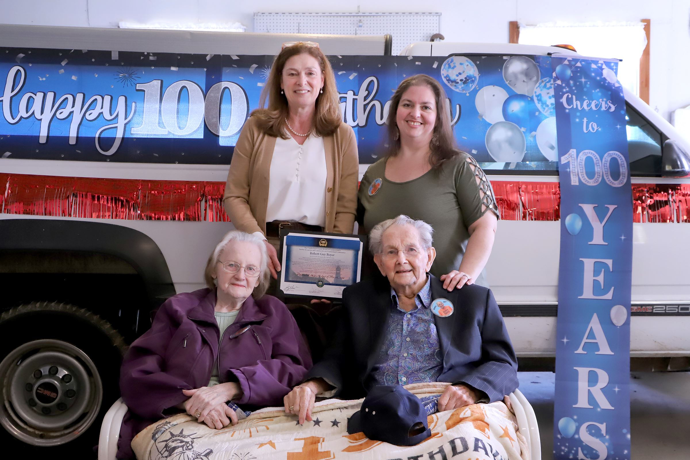 Robert Boyer Centenarian