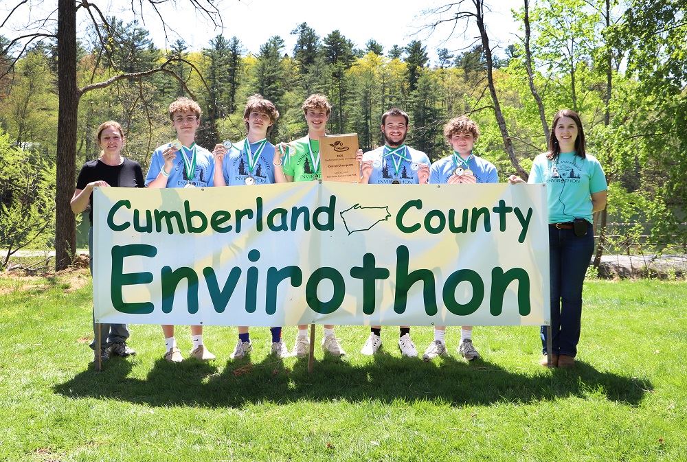 Winning envirothon team